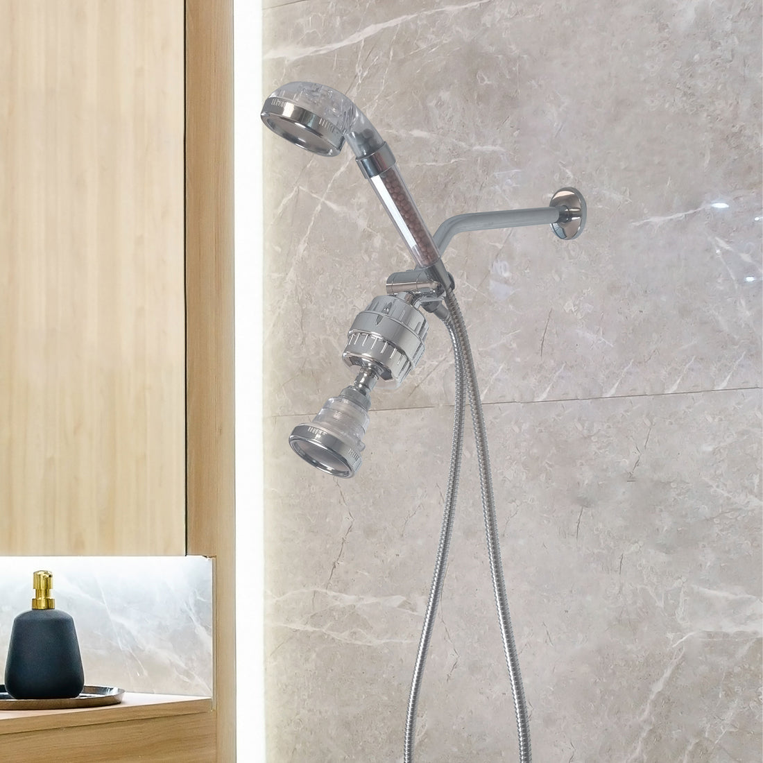 Eco-Friendly Dual Shower System