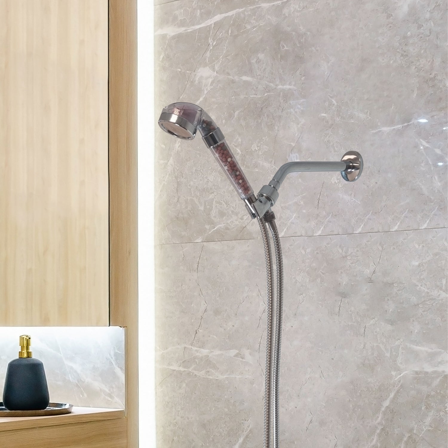 MineralStream™ LED Ionic Shower Head