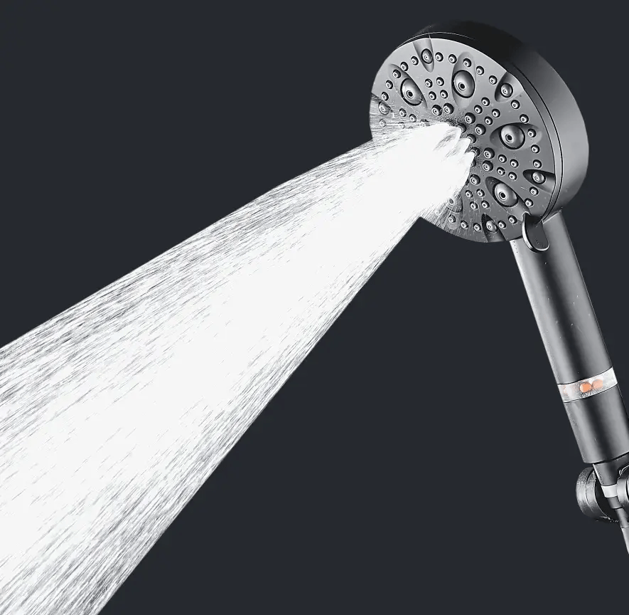 MineralStream Luxe 9 Mode High Pressure Showerhead (Filtered)