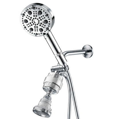 MineralStream Luxe 9 Mode High Pressure Showerhead (Filtered)